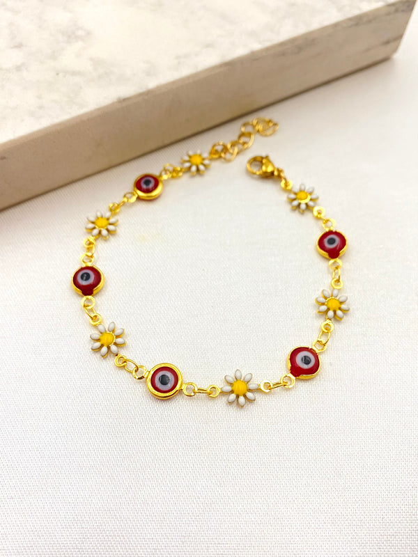 Pulsera Ojito Rojo Margarita